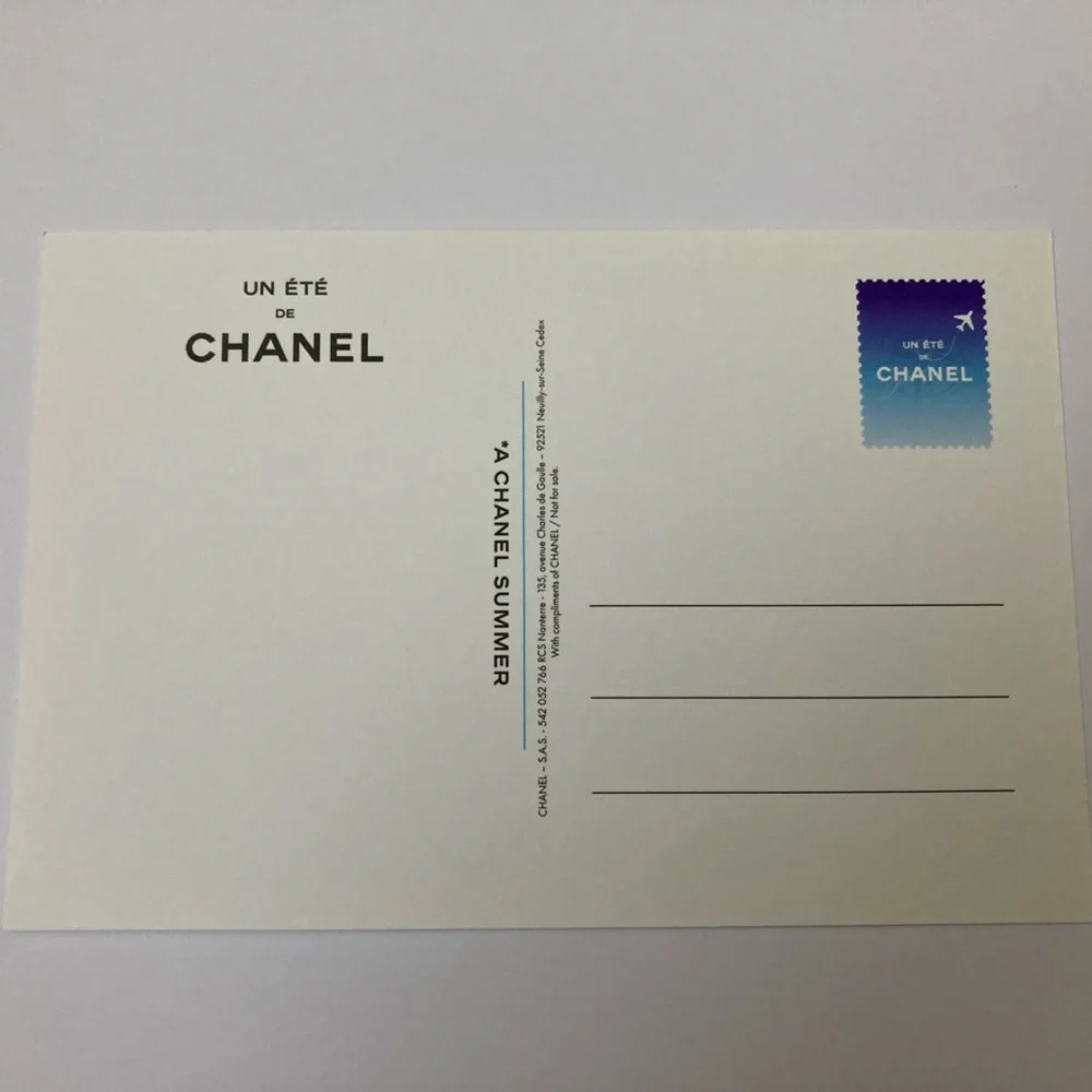 Chanel Postcard Summer 2023 New
